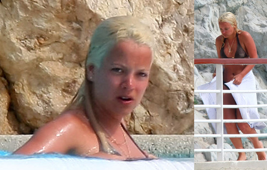 Lily Allen Sunbathes in South of France Before Going Topless