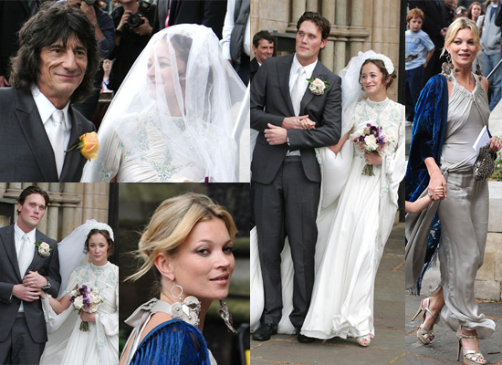 kate moss wedding. Kate looked flawless as usual;
